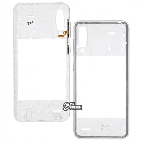 Середня частина корпуса Samsung A307 Galaxy A30s, біла (152123)