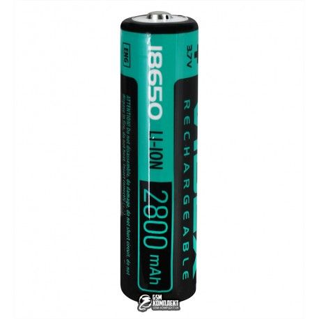 Акумулятор 18650 Videx, (Li-ion 3.7V 2800mAh), с захистом (154150)