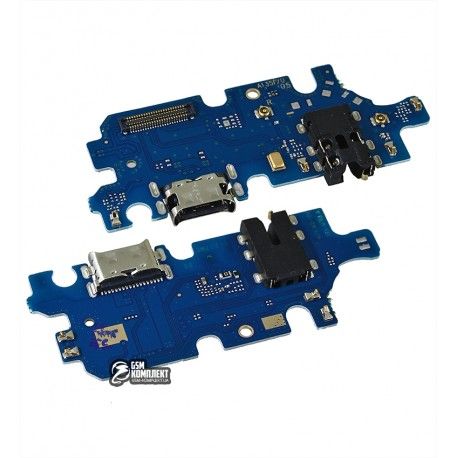 Шлейф для Samsung A135 Galaxy A13, конектор заряджання, China quality, (плата зарядки) (156707)