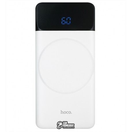 Power bank Hoco J76 Bobby Magnetic, 10 000 мАг, 1USB/1Type-C/1Micro-USB, QC3.0 PD15W з дисплеєм та магнітною зарядкою (157075)