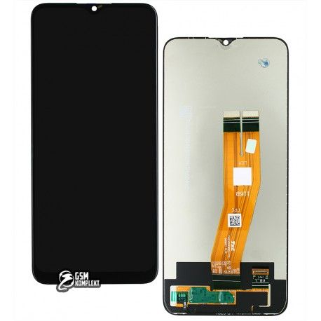 Дисплей для Samsung A042 Galaxy A04E (2022), чорний, без рамки, High quality (157168)
