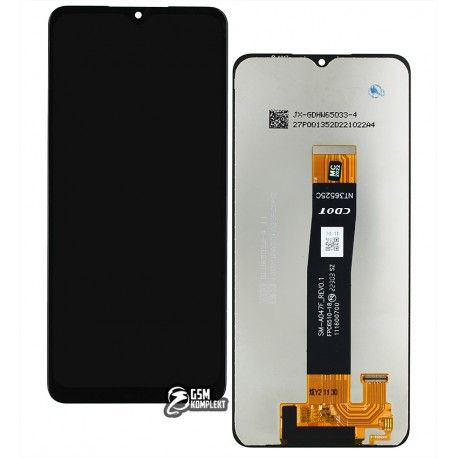 Дисплей для Samsung A047 Galaxy A04S (2022), чорний, без рамки, High quality (157169)
