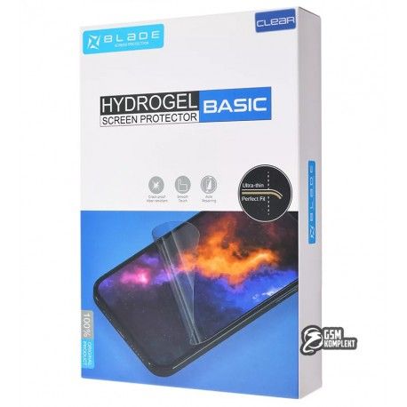 Захисна гідрогелева плівка Proove/BLADE Hydrogel Basic, прозора глянсова, універсальна (157186)