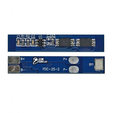 BMS Контролер заряду-розряду 2-х Li-Ion FDC-2S-2 3A 7.4V (157679)