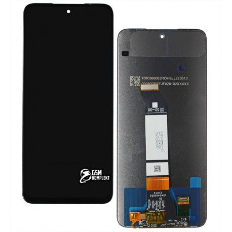 Дисплей для Xiaomi Poco M3 Pro 5G, Redmi Note 10 5G, чорний, без рамки, High quality (152117)