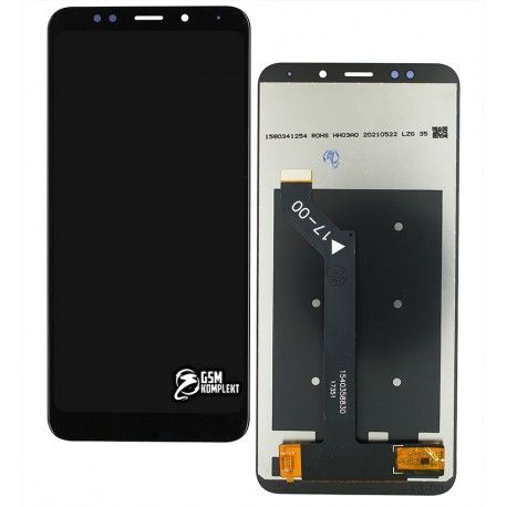 Дисплей для Xiaomi Redmi 5 Plus, чорний, без рамки, China quality (156294)