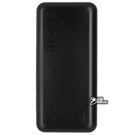 Power bank Hoco Astute fully compatible J101B, 30000 мАг, 22,5Вт, чорний (157745)