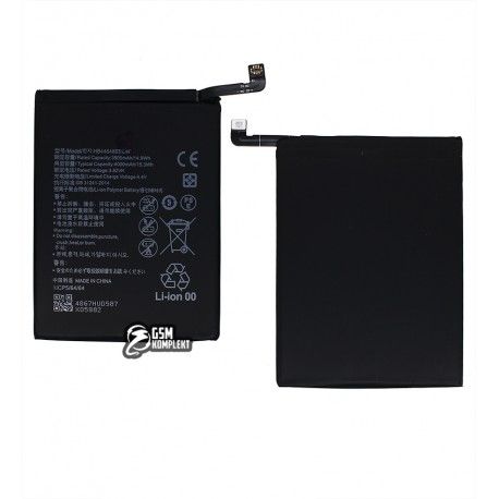 Акумулятор HB446486ECW Huawei P Smart Z, Honor 9X, Y9 Prime (2019), Li-Polymer, 4000 мАг, без логотипу (157832)