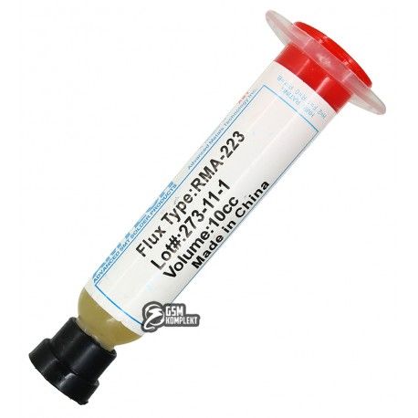 Флюс-паста AMTECH RMA-223 в шприці 10мл ( China quality) (099847)