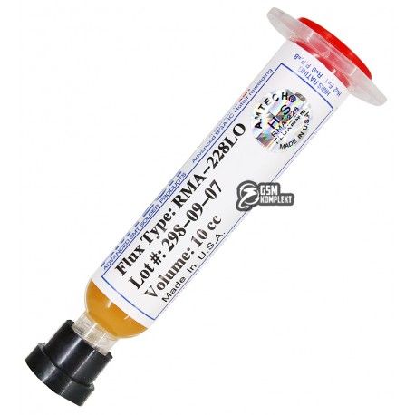 Флюс для пайки AMTECH RMA-228. 10cc (018836)