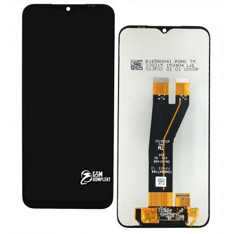 Дисплей для Samsung A146B Galaxy A14 (2023), чорний, без рамки, High quality, REV V04 (158519)