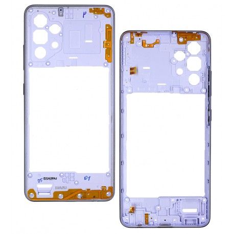 Середня частина корпусу Samsung A325 Galaxy A32 (2021), Awesome Violet фіолетова (159071)