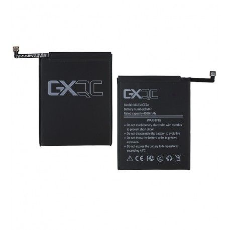 Акумулятор GX BM4F Xiaomi Mi 9 Lite, Mi A3, Mi CC9, Mi CC9e, Li-Polymer, 3,85 B, 4030 мАг (159102)