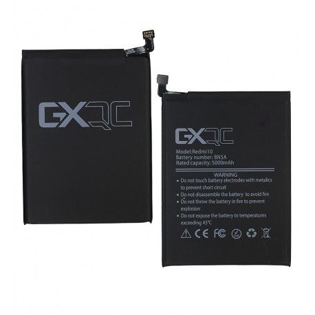 Акумулятор GX BN5A Xiaomi Poco M3 Pro, Poco M3 Pro 5G, Redmi 10, Redmi 10 (2022), Redmi Note 10 5G, Li-Polymer, 3,87 B, 5000 мАг (159103)