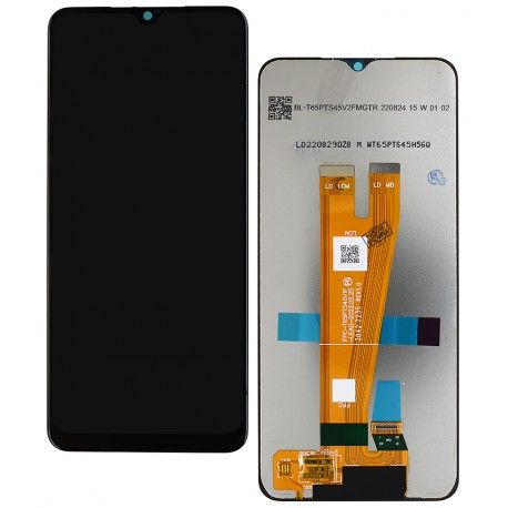 Дисплей для Samsung A045 Galaxy A04, чорний, без рамки, оригінал (PRC), original glass (157369)