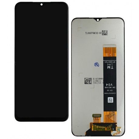 Дисплей для Samsung A135 Galaxy A13, A137 Galaxy A13, A236B Galaxy A23 5G, M135 Galaxy M13, M236B Galaxy M23, M336B Galaxy M33, чорний, без рамки, оригінал (PRC), SM-M236B V04 (156776)