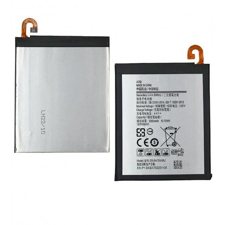 Акумулятор DC EB-BA750ABU N для Samsung A105 Galaxy A10, A750 Galaxy A7 (2018), M105 Galaxy M10, Li-Polymer, 3,85 B, 3300 мАг, - гарантія 6 місяців (160010)