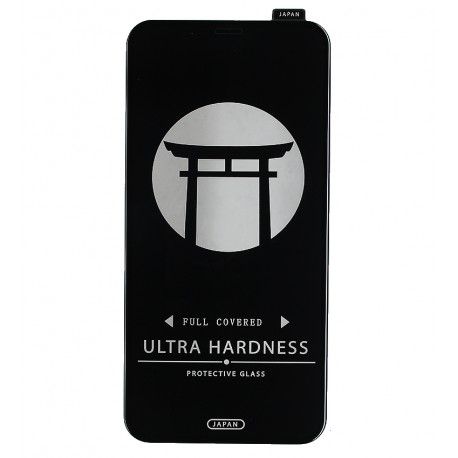 Захисне скло для iPhone XR/iPhone 11, Japan HD++, чорне (160034)
