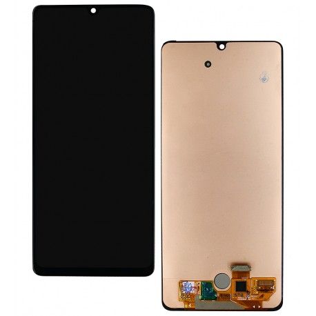 Дисплей для Samsung A426 Galaxy A42 5G, чорний, без рамки, оригінал (переклеєне скло) (154754)
