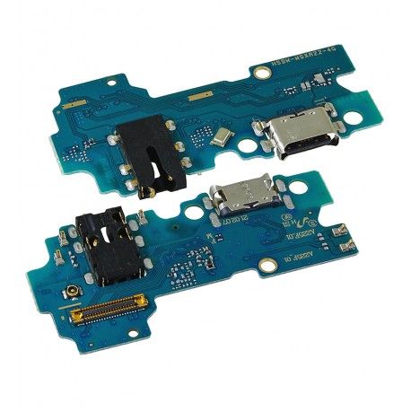 Шлейф для Samsung A225 Galaxy A22, конектора зарядки, China quality, (плата зарядки) (152747)
