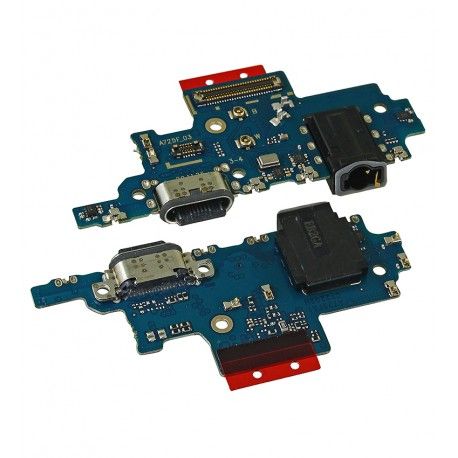 Шлейф для Samsung A725 Galaxy A72, конектора зарядки, High quality, (плата зарядки) (160094)