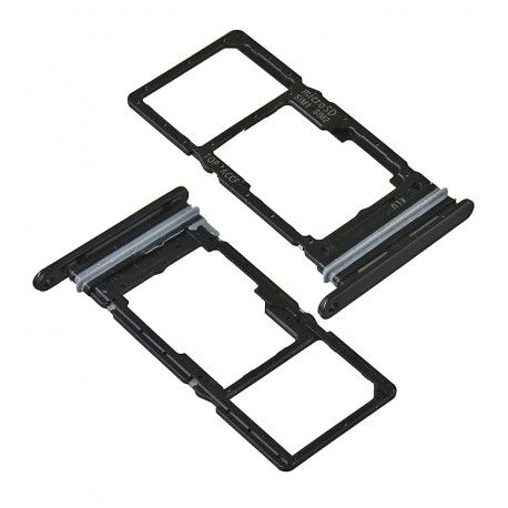 Тримач SIM-карти для Samsung A336 Galaxy A33 5G, чорний (154506)