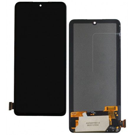Дисплей Xiaomi Redmi Note 12 Pro 4G, чорний, без рамки, High quality, (OLED) (160609)