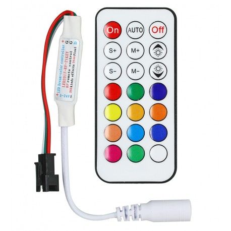 Контролер Smart RGB (21 кнопка; RF; 6A; WS2811;WS2812) (160290)