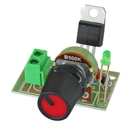 Регулятор потужності AC 220V 3kW 1 клемник M216.2-3 (160431)