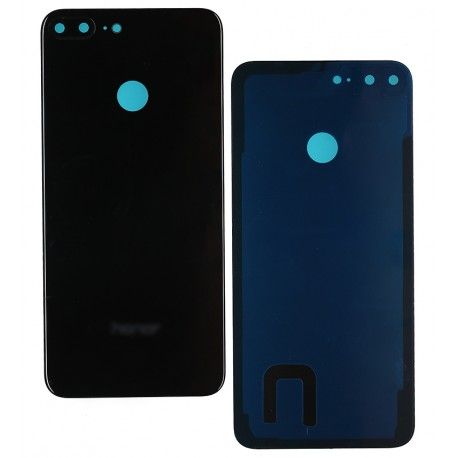 Задня панель корпуса для Huawei Honor 9 Lite, чорний, із склом камери (154594)