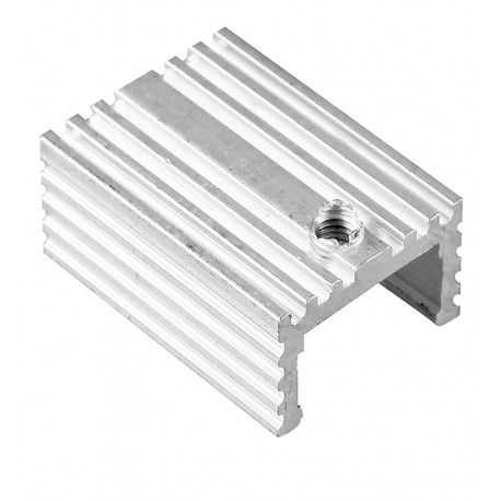 Алюмінієвий радіатор 21*15*10MM TO-220 aluminum heat sink U-shaped (161414)
