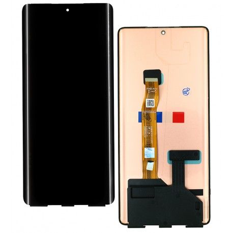 Дисплей для Huawei Honor X9A, чорний, із сенсорним екраном, (OLED), High quality (161549)