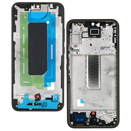 Рамка кріплення для Samsung A346 Galaxy A34 (2023), темно-сіра (162571)