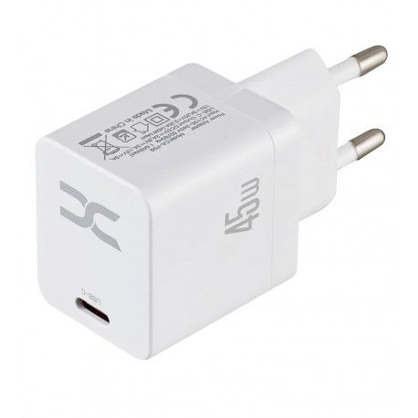 Зарядний пристрій DC CA-F09, PD/45W, білий (162646)