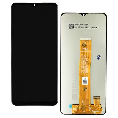 Дисплей для Samsung A022F Galaxy A02, A125F Galaxy A12, A127 Galaxy A12 Nacho, A326 Galaxy A32 5G, M022 Galaxy M02, M127 Galaxy M12, M326 Galaxy M32 5G, чорний, Best qualit, без рамки (162802)