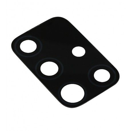 Скло камери Samsung A515, A715 Galaxy A51, A71 (2020), Black (144538)