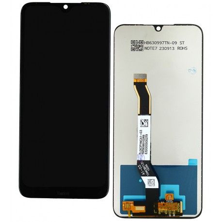 Дисплей для Xiaomi Redmi Note 8, чорний, з сенсорним екраном, лого Redmi, High quality, M1908C3JH, M1908C3JG, M1908C3JI (150747)