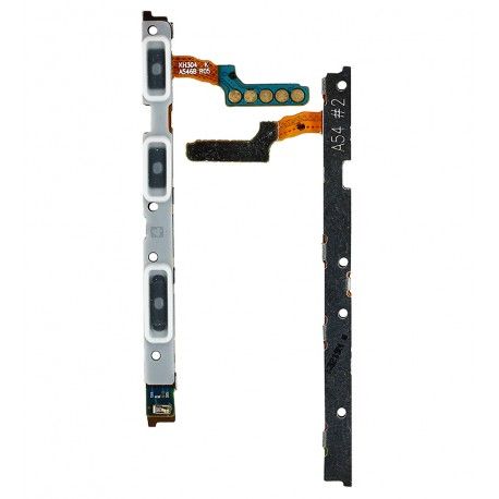 Шлейф для Samsung A346 Galaxy A34 5G, A546 Galaxy A54 5G, кнопок звуку, кнопки ввімкнення (161139)