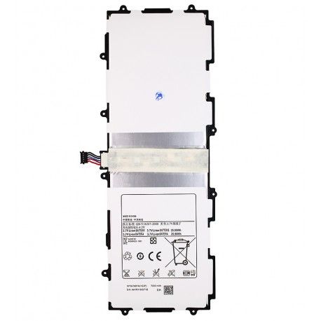 Акумулятор SP3676B1A(1S2P) для Samsung N8000 Galaxy Note, N8020 Galaxy Note LTE 10.1, P5100 Galaxy Tab2, P5110 Galaxy Tab2, P7500 Galaxy Tab, Li-ion, 3,7 В, 7000 мАч, High Quality, без логотипа (162730)