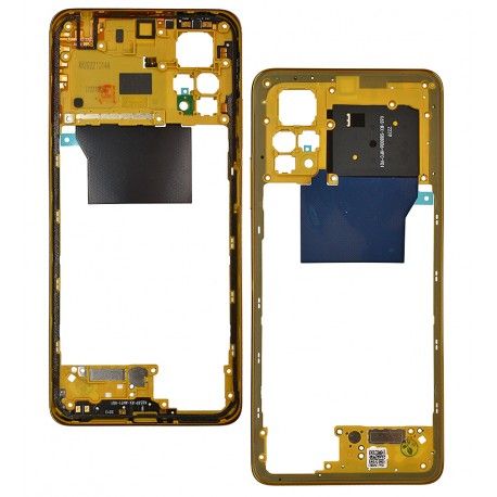 Середня частина корпусу Xiaomi Poco X4 Pro, жовта (163786)