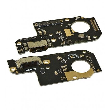 Шлейф Xiaomi Redmi Note 12 4G, конектор зарядки, з мікрофоном, (плата зарядки), China quality (163812)