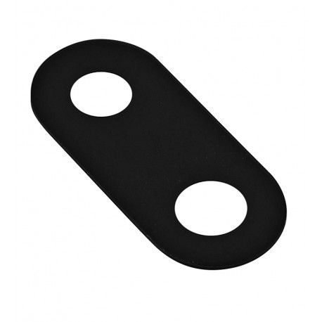 Скло камери Samsung A022F Galaxy A02, чорне (153651)