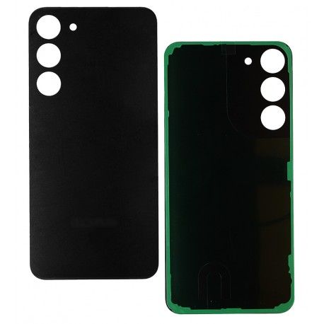 Задня панель корпуса для Samsung S911 Galaxy S23, чорна, phantom black (161208)