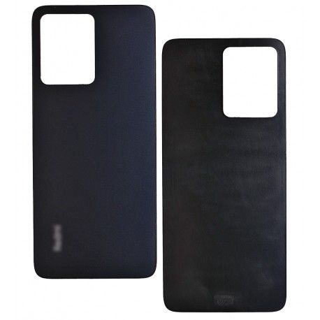 Задня панель корпуса для Xiaomi Redmi Note 12 4G, чорна (163884)