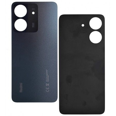 Задня панель корпуса для Xiaomi Redmi 13C, сірий, Graphit gray (163883)