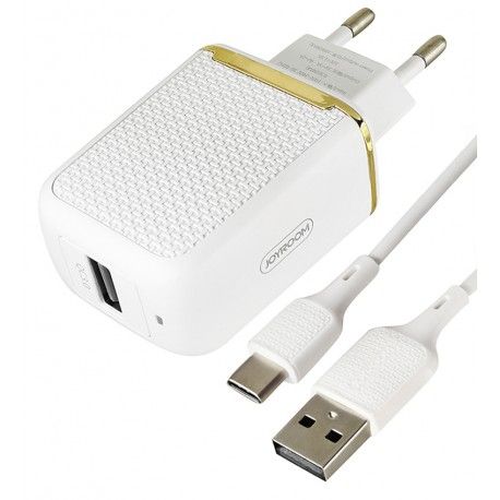Зарядний пристрій Joyroom L-P18Z Yida Series (1USB Type-C; 18Вт; PD/QC3.0 c Type-C кабелем), біле (149389)
