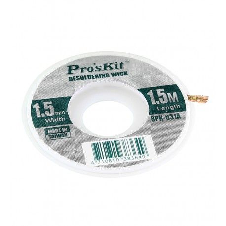 Стрічка-обплетення ProsKit 8PK-031A, ш. 1,5 мм, д. 1,5 м (010549)