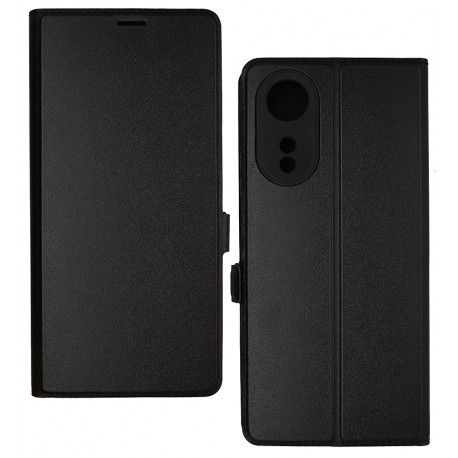 Чохол для Oppo A58, WAVE Snap, книжка, чорний (164320)