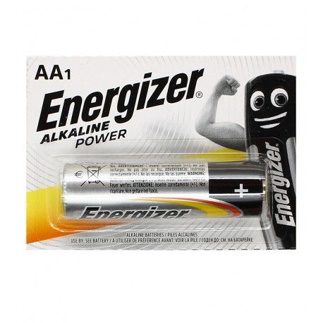 Батарейка Energizer R06 Alcaline, AA, 1 шт. пальчикова (165505)
