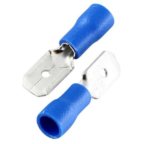 Наконечник плоский ізольований MDD2-250 тато, Blue (001149)